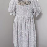 Women's Sequin New Year Party dress White Photo 5