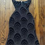 Speechless Glitter-Embellished Bodycon Black and Silver Mini Dress 7 Photo 3