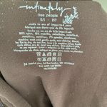 Free People Chocolate Brown shimmer Knit Top Photo 4