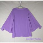 Marciano New!  by Guess Soft Lavender‎ Split Sleeve Chiffon mini Dress/ top, S Photo 9