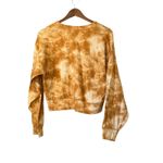 Double Zero  Tie Dye Crewneck Sweatshirt Long Sleeve Casual Pullover Top Photo 7