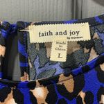 Faith and joy Animal Print Blouse Photo 1