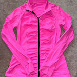 Victoria's Secret Victoria Secret VSX  VS SPORT Pink Zip Yoga Jacket Sz M Photo 0