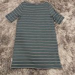Lou & grey Blue Black Striped Dress Large L Photo 0