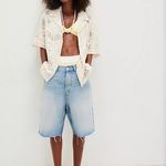 Free People  Soleil Soleil Margot Oversized Buttondown Shirt Photo 3
