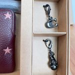 Coach NWT Boxed Corner Zip Wristlet With Star Print And Charms Photo 2