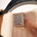 High Sierra Vintage Ribbed Knit Polo Sweater Vest Beige Cream XL Photo 4