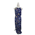 Verse Floral Paisley Blue Maxi Dress Size M Size M Photo 1