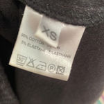 Ganni  Black Basket Weave Textured Fit Flare Zip Back Dress Photo 5