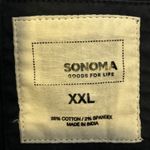 SONOMA GOODS FOR LIFE Navy Blue Utility Jacket Full Zip Button Pocket Size XXL Photo 3