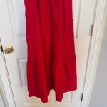 Universal Threads NWT Universal Thread Flutter Cap Sleeve Maxi A-Line Dress Red Size XS Photo 3