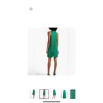 Herve Leger  green fringe racer dress Photo 3