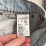 American Eagle  Outfitters Light Blue Skater Jeans w/ Distressed Rips Size 10 EUC Photo 8