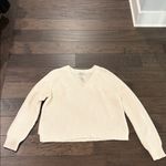 Madewell New With Tags  Arden V-Neck Crop Pullover Sz M Photo 8