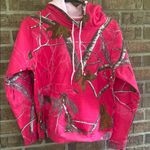 Realtree  Pink and Green Camouflage Hoodie Photo 0