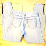 J.Crew  || Blue/ white striped toothpick jeans (30 tall) Photo 3