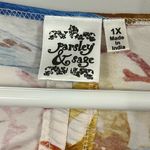 Parsley & Sage Underwater Keyhole Fish Stretch Dress Size 1X Photo 2