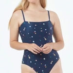 Summersalt x The Home Edit Oasis Scattered Stars 18 Navy One Piece Swimsuit Photo 0