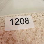 Meadow Rue Anthropologie Laurel Lace Tunic Blouse Women's XS Cream Crochet Boho Photo 12