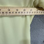 Soft Surroundings  Blouse L Yellow Boho Cottage Minimalist Feminine Quiet Luxury‎ Photo 3