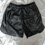 Boohoo Leather Shorts Photo 1