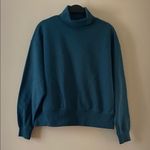 CALIA by Carrie Underwood Everyday Fleece Oversized Turtleneck Teal Size M NWT Blue Size M Photo 1