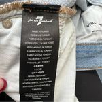 7 For All Mankind  Josefina Skinny Boyfriend Distressed Jeans Light Wash Size 29 Photo 11