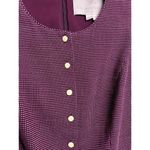 Gal Meets Glam Collection Meg Mini Dot Sleeveless Fit & Flare Dress Sz. 4 Photo 3