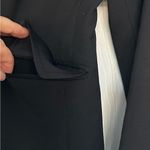 J.Crew  Suiting Black Lightweight Wool Lined Blazer Size 0 Photo 3