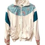 Nike Vintage Windbreaker Jacket Multicolor Long Sleeve Track Full Zip 90s Size M Photo 0