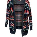 H&M Divided by  Women's Aztec Knit Cardigan Sweater Size 4 Multicolor Photo 0