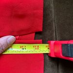 Hugo Buscati NWT Mini beautiful Red Dress SZ 8 100% Silk small split on … Photo 10