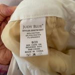 Judy Blue  White Straight Leg Jeans Cargo Pockets Baggy High Waisted size 9 / 29 Photo 11