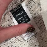 SheIn  Cream Lace Crop Top Photo 2