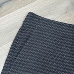 Loft  Striped Cotton Knit High Rise Shorts Four Inch Navy Blue White Size 2 Photo 4