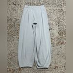 Free People  FP Beach Freya Knit Tapered Balloon Pants Size small light gray Photo 3