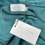 Resa Madison Spaghetti Strap Midi Slip Dress in Emerald Green Medium NWT Photo 7