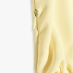 ZARA  butter yellow fitted midi dress evening party wedding coctail  Photo 5