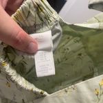 H&M Wildflower Print Ruffle Apron Tea Dress M Photo 5