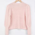 Lulus Chunky Knit Puff Sleeve Sweater Photo 1
