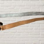 Vintage 70s Tooled Leather Crossbody Bag Artisan Boho Western Hippie Tan Photo 14