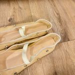 Loeffler Randall  Leonie Crystal Mesh Ballet Flats in Caramel Size US 10 Photo 7