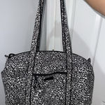 Vera Bradley  Camo Cat Print Travel  Gym Duffle Bag 17x9x8" F Photo 0