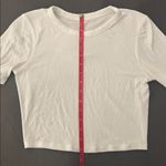 Lululemon Hold Tight Straight Hem Crop Tee Sz 4 Photo 6