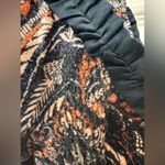 Free People Dare Me VELVET Blouse Women's Black Blouson Sleeve Photo 7