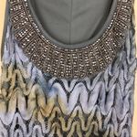 Boston Proper  Muse Women’s Ombré Knit Beaded Bib Sleeveless Maxi Dress Photo 3