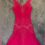 Silk Beaded Fairy Dress Pink Size 6 Photo 0