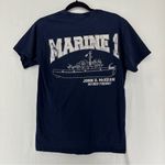 NYFD Marine 1 John D. McKean Retired Fireboat Men’s T Shirt Size M Navy Blue Size M Photo 4