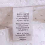 Rebecca Taylor  White Punched Denim Vest Size 10 NWT $325.00 Photo 9