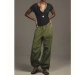 Anthropologie Pilcro Pull On Parachute Pants Dark Green Size XL NEW Photo 8